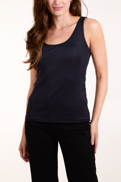 Nina Ribbed Vest Top