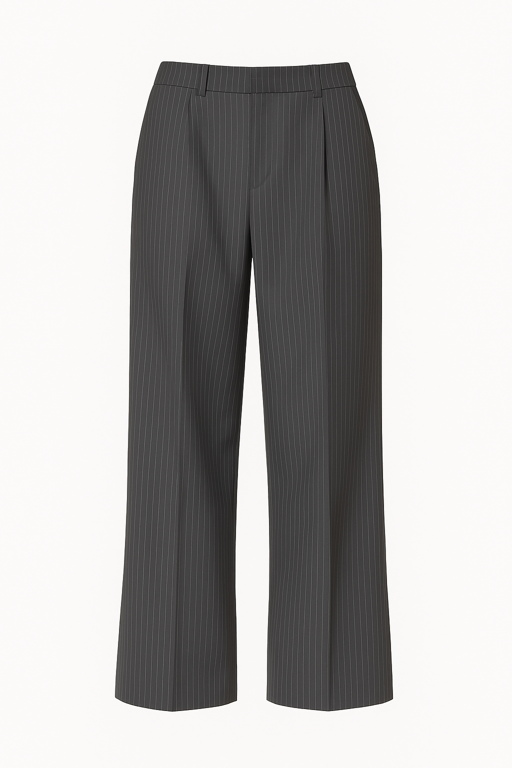 The Button Waist Pinstripe Trouser