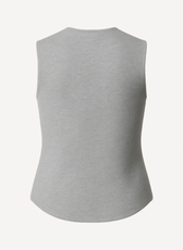 Noelle Gold Flower Button Knitted Waistcoat