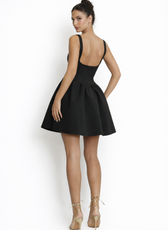 Monaco Neoprene Structured Mini Dress
