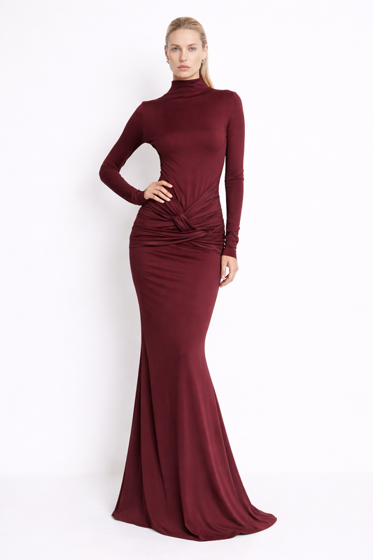 Monaco Front Tie Maxi Dress