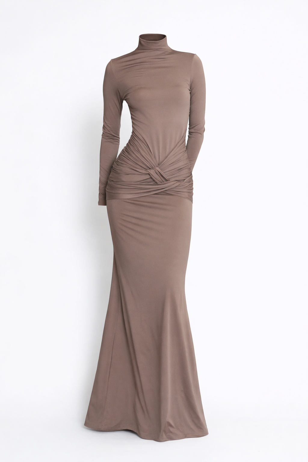 Monaco Front Tie Maxi Dress