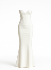 The Ava Strapless Gown