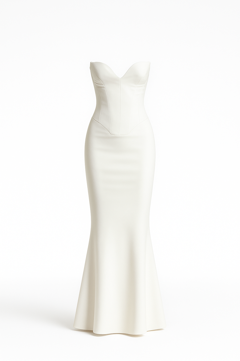 The Ava Strapless Gown