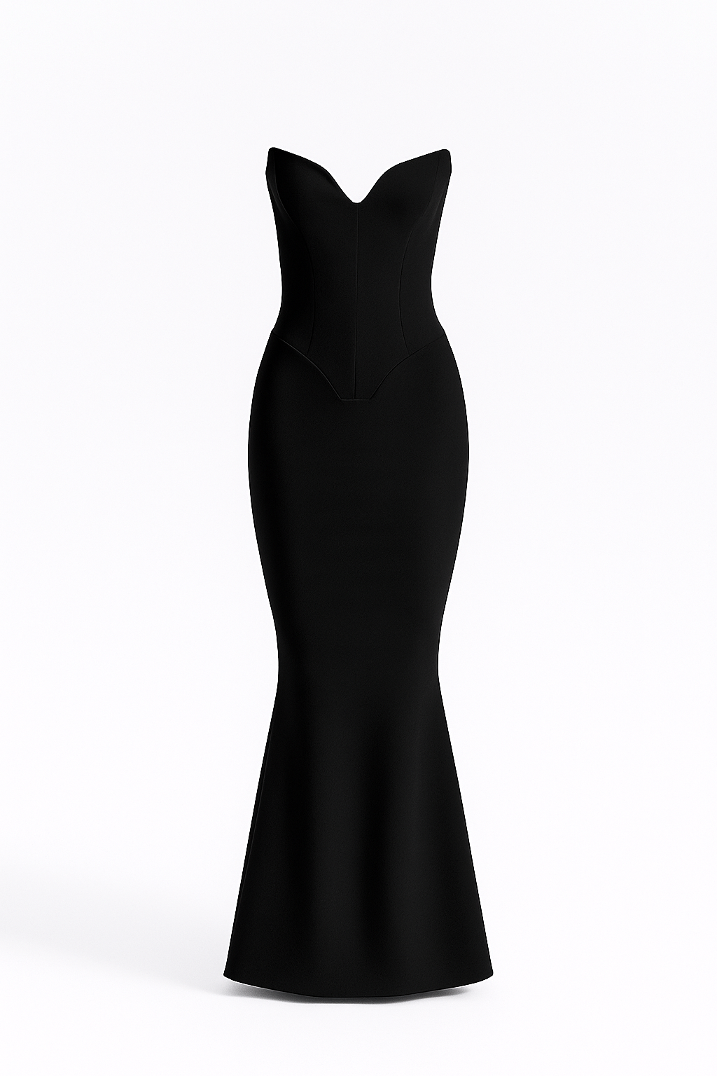 The Ava Strapless Gown