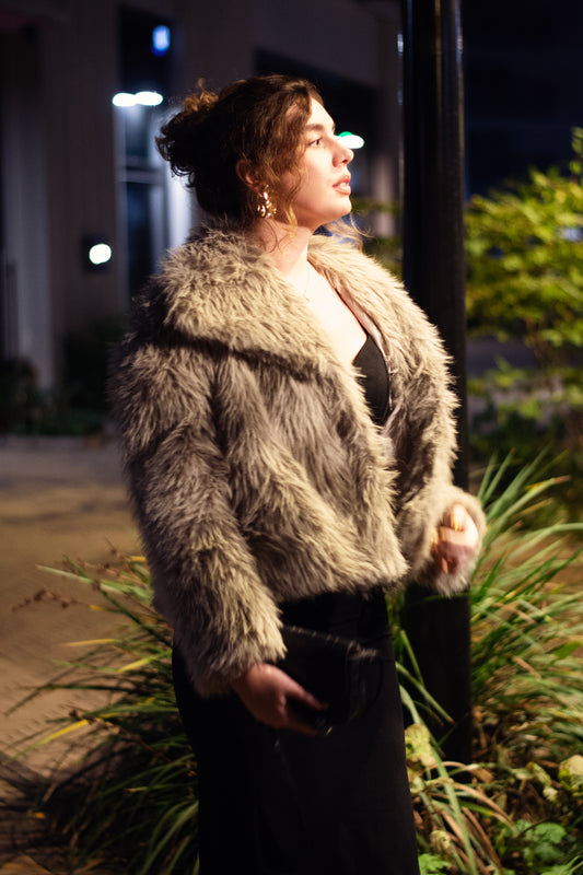 The Harlow Faux Fur Coat
