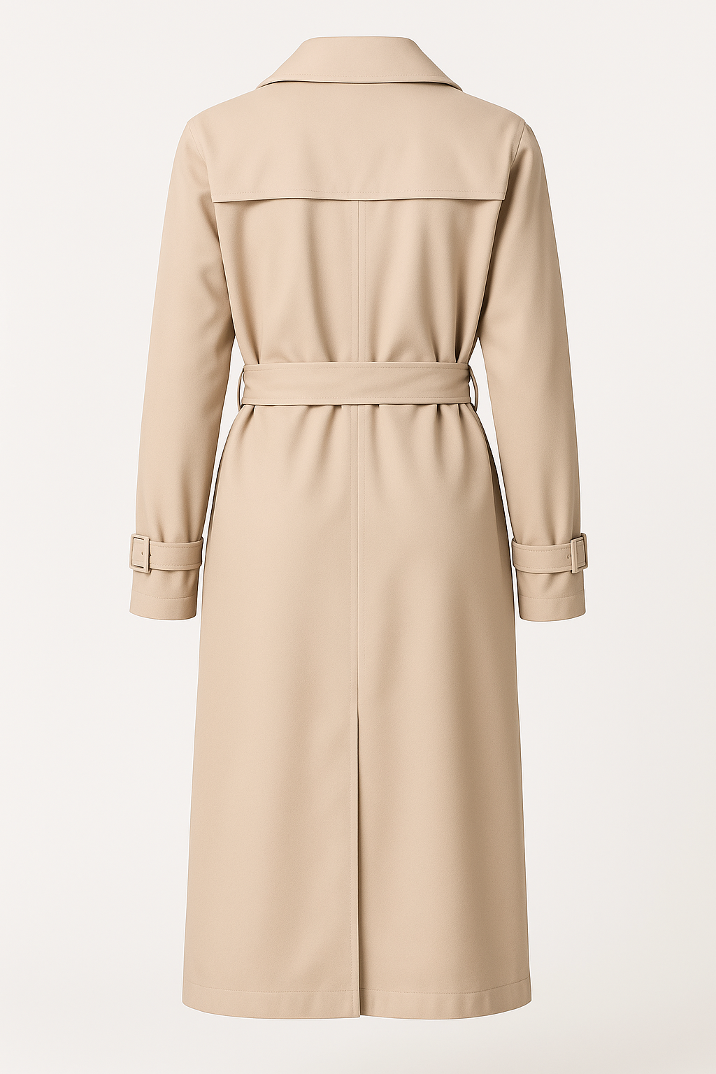 London Double Breasted Belted Trench Coat