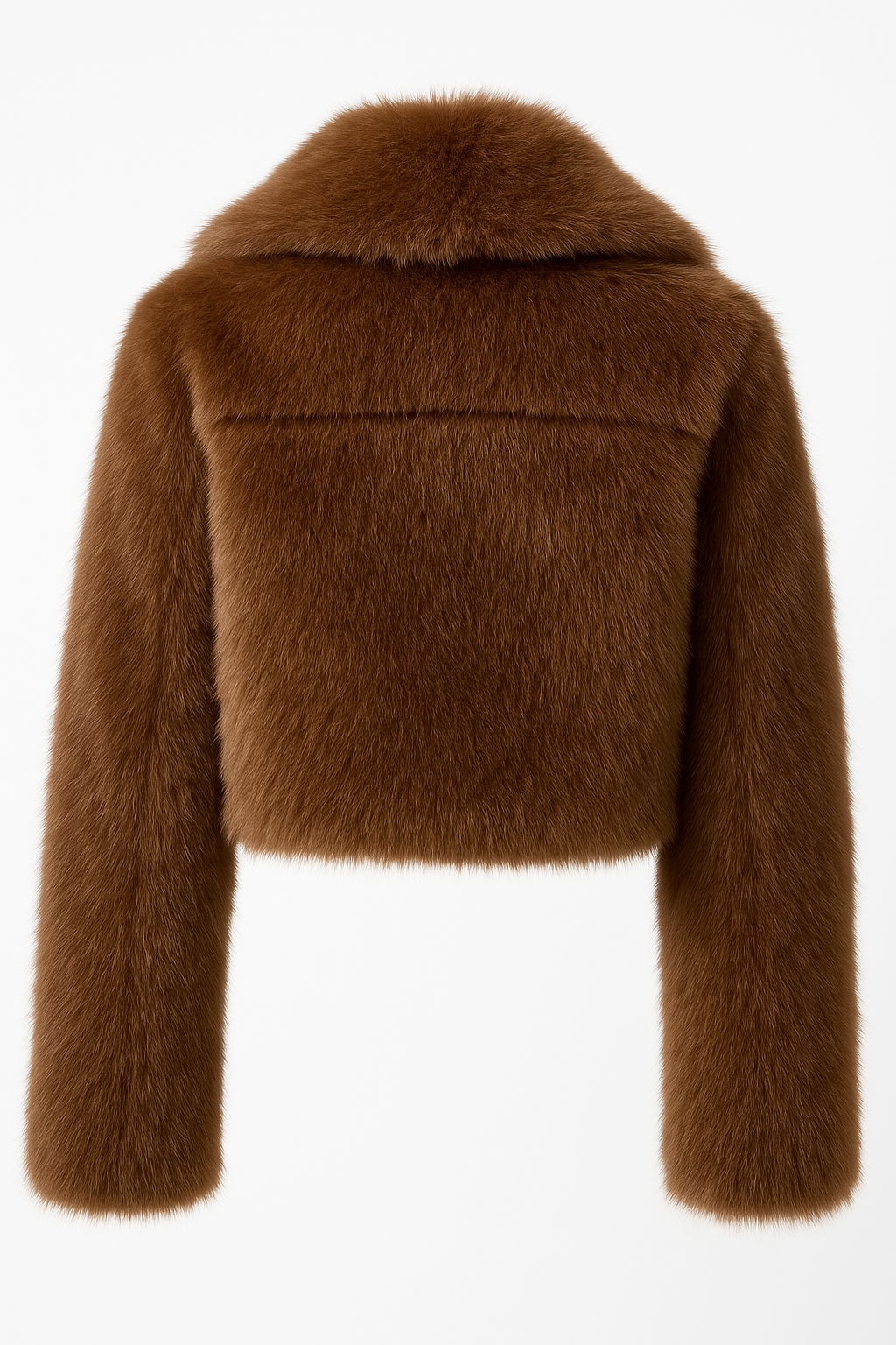 Elise Faux Fur Cropped Jacket