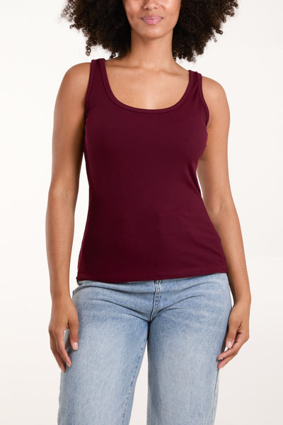 Nina Ribbed Vest Top