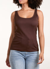 Nina Ribbed Vest Top