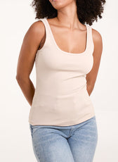 Nina Ribbed Vest Top