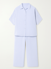 Monaco Oversized Pinstriped Shirt
