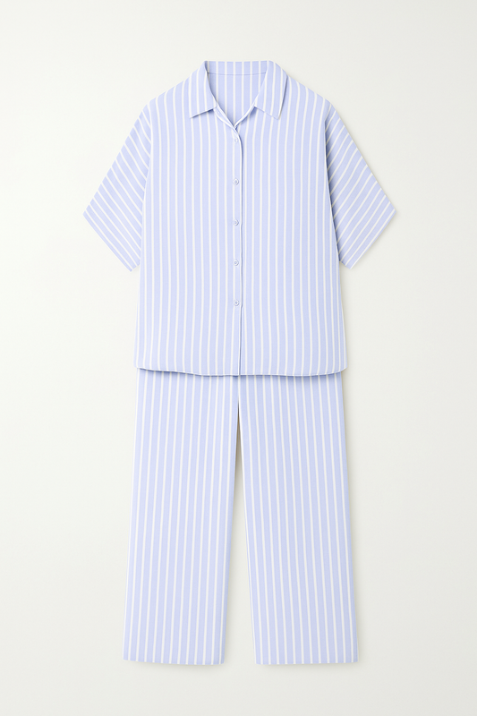 Paris PAPERBAG WAIST PINSTRIPED TROUSER