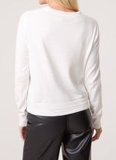 Sorrento Round Neck Jewelled Button Cardigan