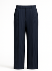 The Button Waist Pinstripe Trouser