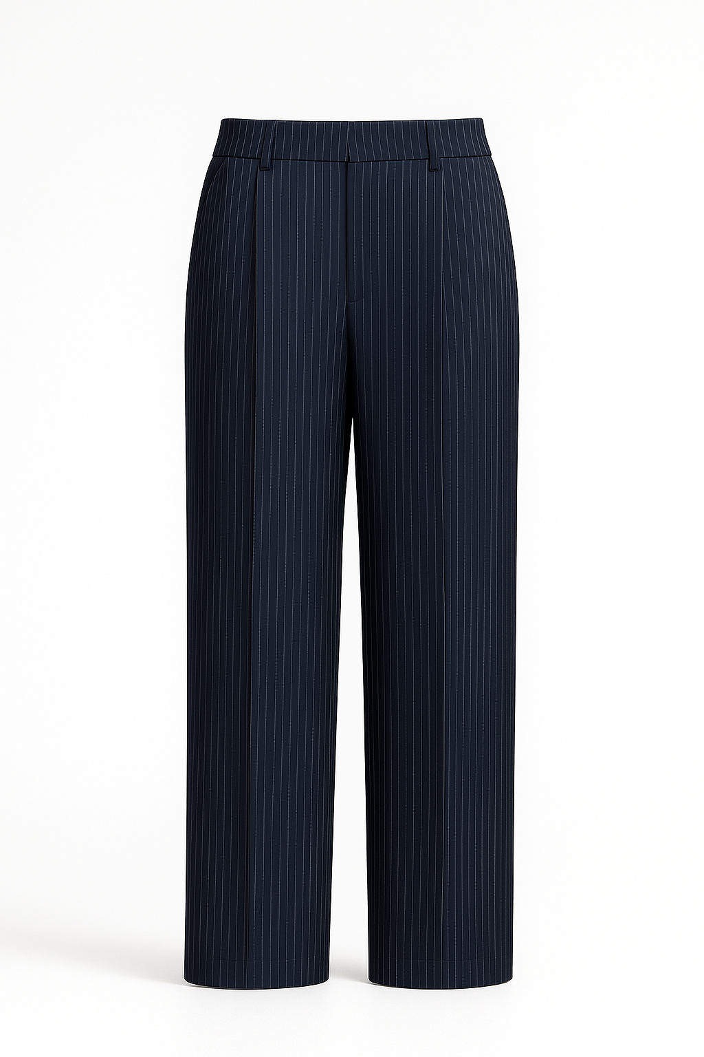 The Button Waist Pinstripe Trouser